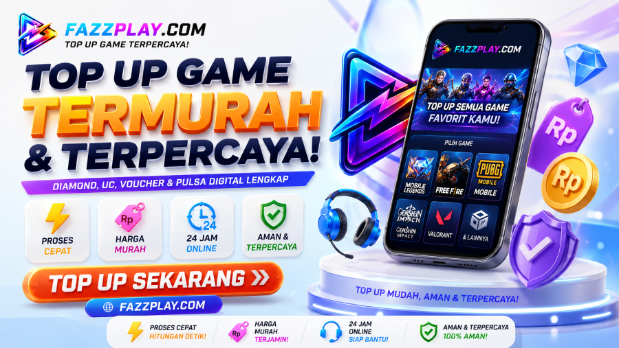 fazzplay.com — Top Up Game Murah & Terpercaya